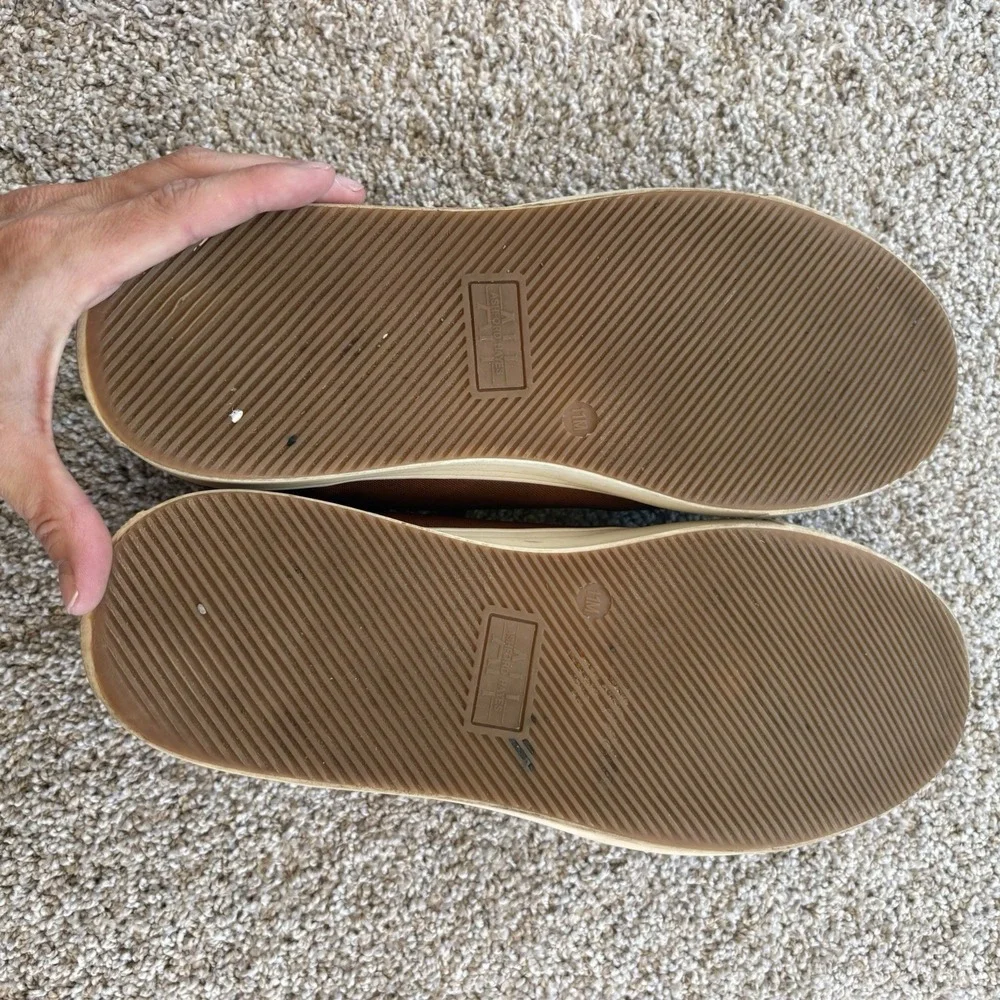 Ashford Hayes Men's Business Casual Shoes Brown Leather Size 11M